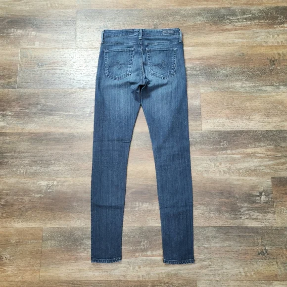 AG ADRIANO GOLDSCHMIED THE FARRAH SKINNY HIGH RISE JEANS SIZE 28R - Picture 9 of 11